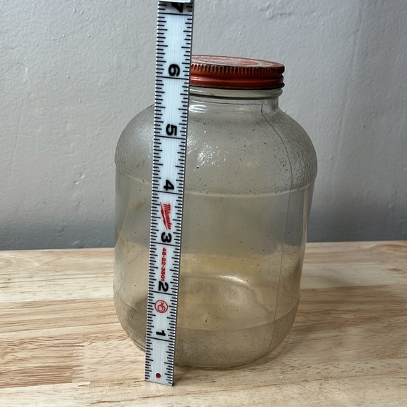 VINTAGE HILLS BROS., The Correct Grind Coffee Jar with Lid Duraglass - Picture 10 of 10